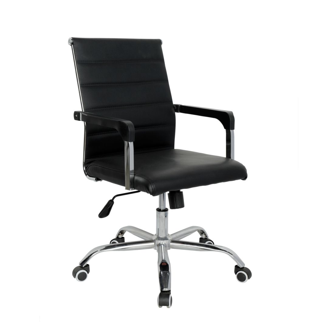Ergonomic High-Back Bonded Leather Manager Chair