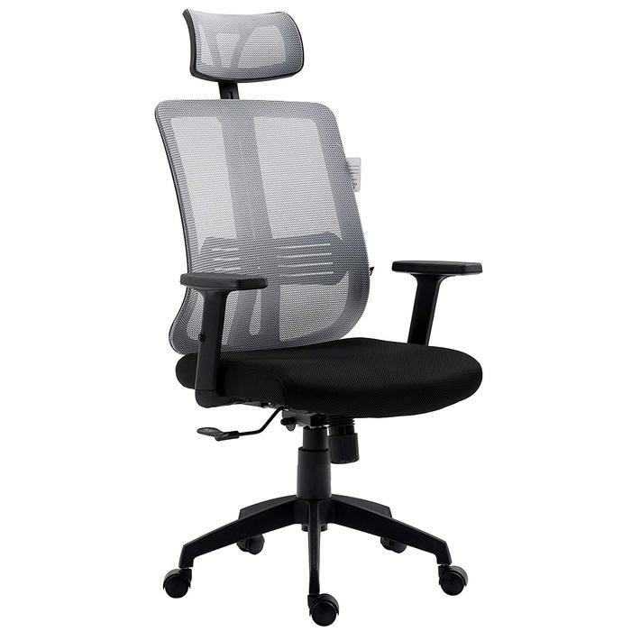 Ergonomic Office Chair Adjustable Arms Computer Chair with Headrest Reclining Home Office Desk Chairs