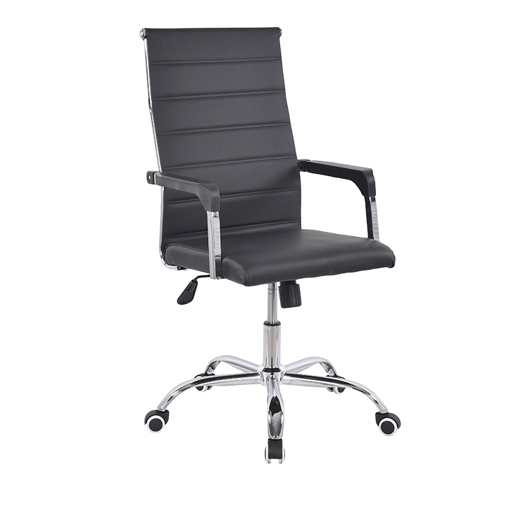 PU Leather MID-Back Rolling Swivel Office Chair Ergonomic Desk Chair