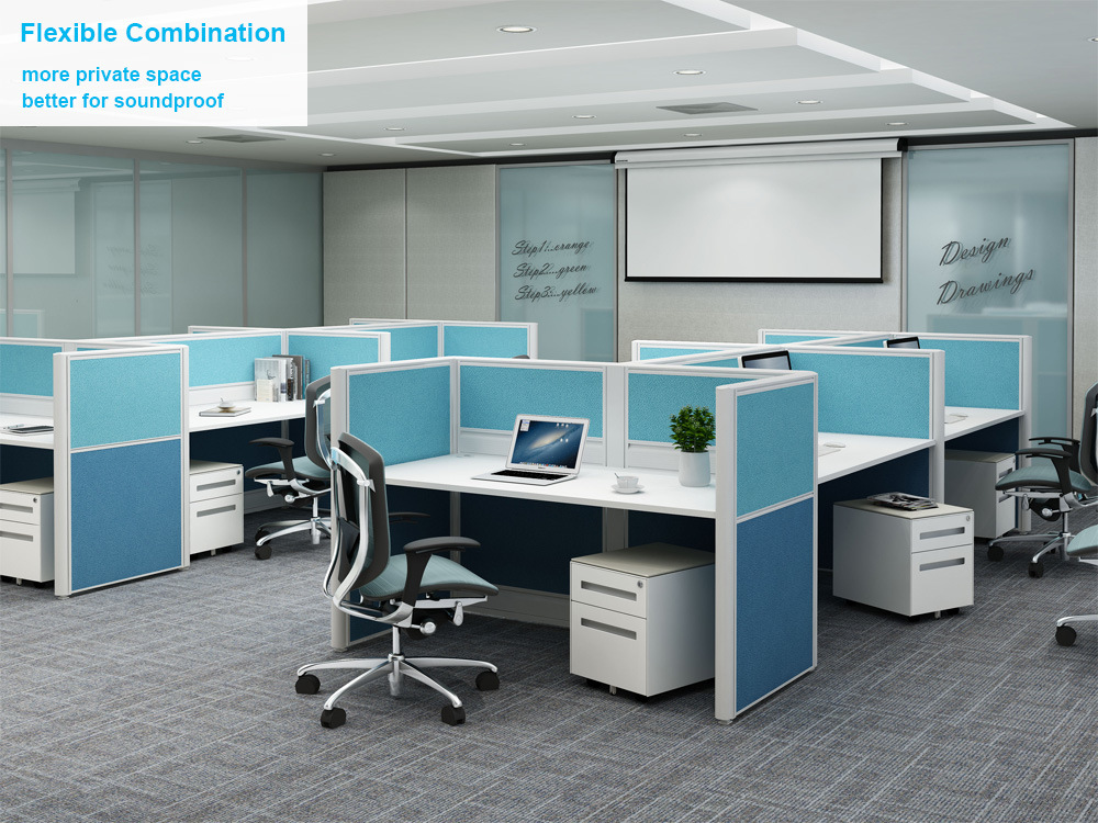 Wholesale Cubicle Partition Modern Design Office Work Station Desk Office Furniture