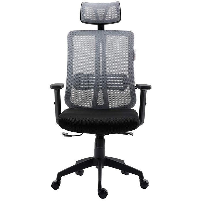 Ergonomic Office Chair Adjustable Arms Computer Chair with Headrest Reclining Home Office Desk Chairs