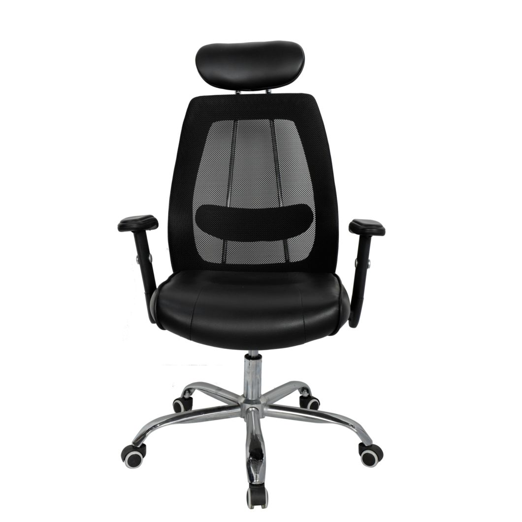 High Back Big and Tall Executive Office Chair PU Leather Desk Chair with Padded Armrests