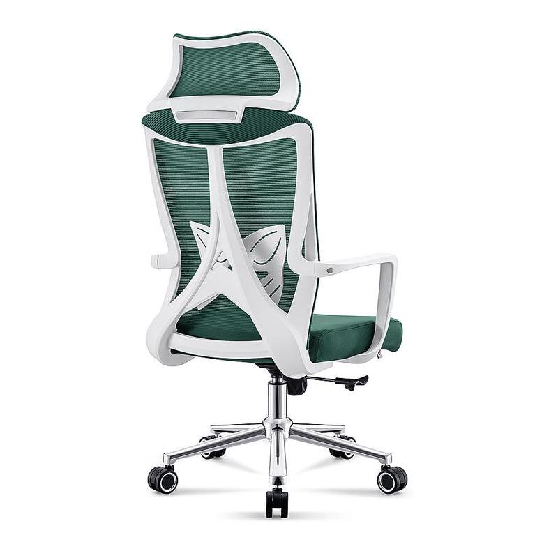High Back Office Computer Task Chair with Adjustable Mesh Headrest