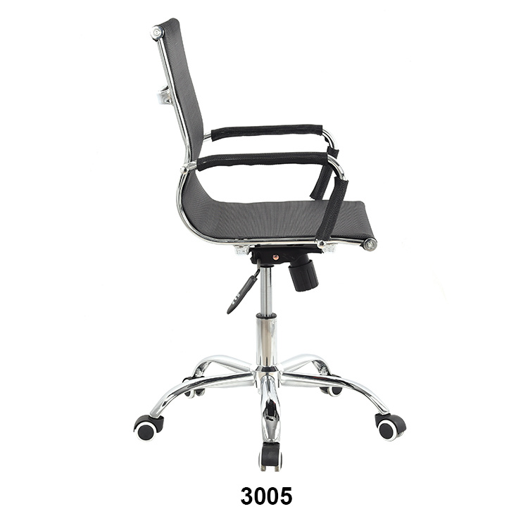 Modern Office Furniture Low Back Black Mesh Office Chair