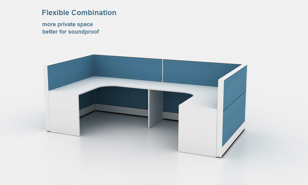 Co Working Workstation Desk Office Cubicle Modular Office Partition