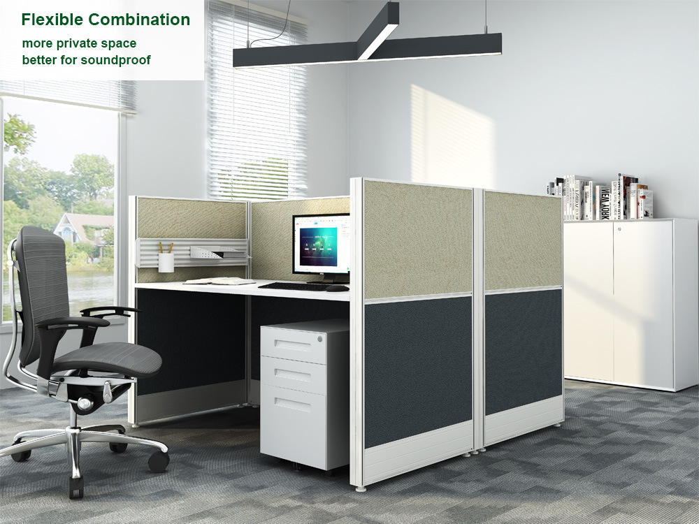 Commercial Office Desk 2 Seater Work Station Modern Office Cubicles