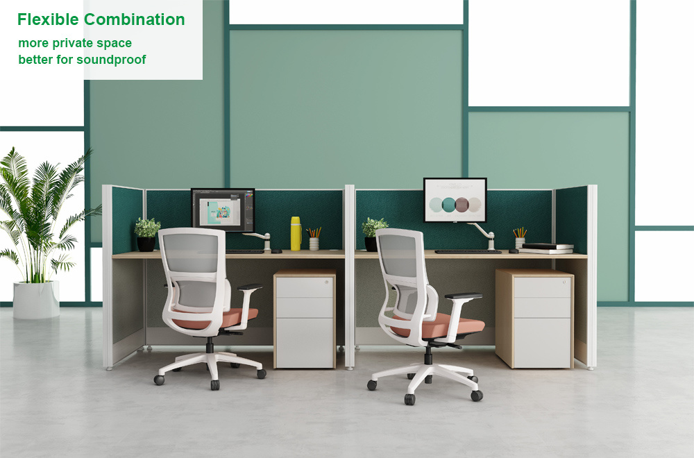 Customized Cubicle Office Furniture Modern Call Center Workstation Partition