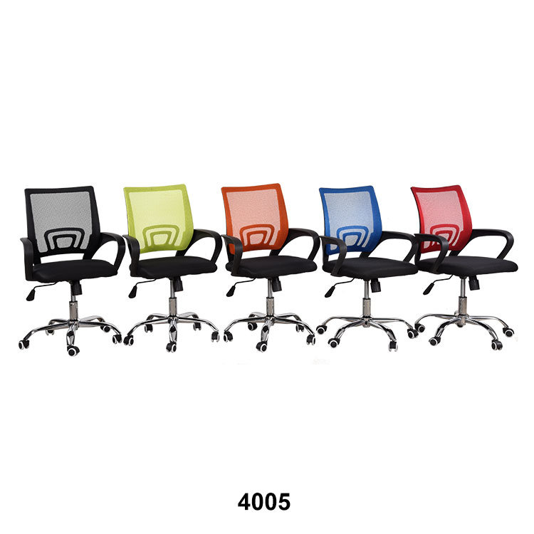 Ergonomic Cheap Desk Chair Mesh Computer Chair Lumbar Support Mesh Back Swivel Chair