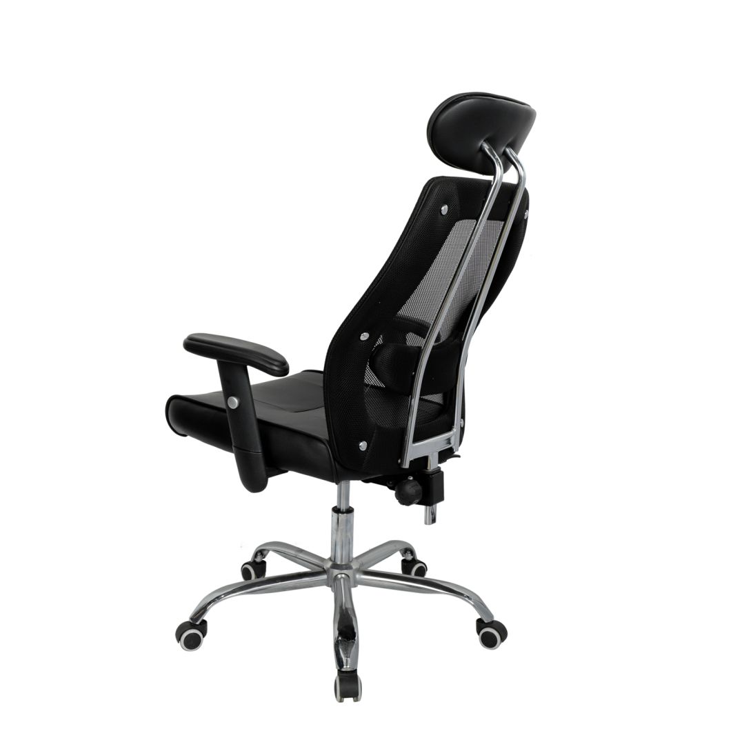 High Back Big and Tall Executive Office Chair PU Leather Desk Chair with Padded Armrests