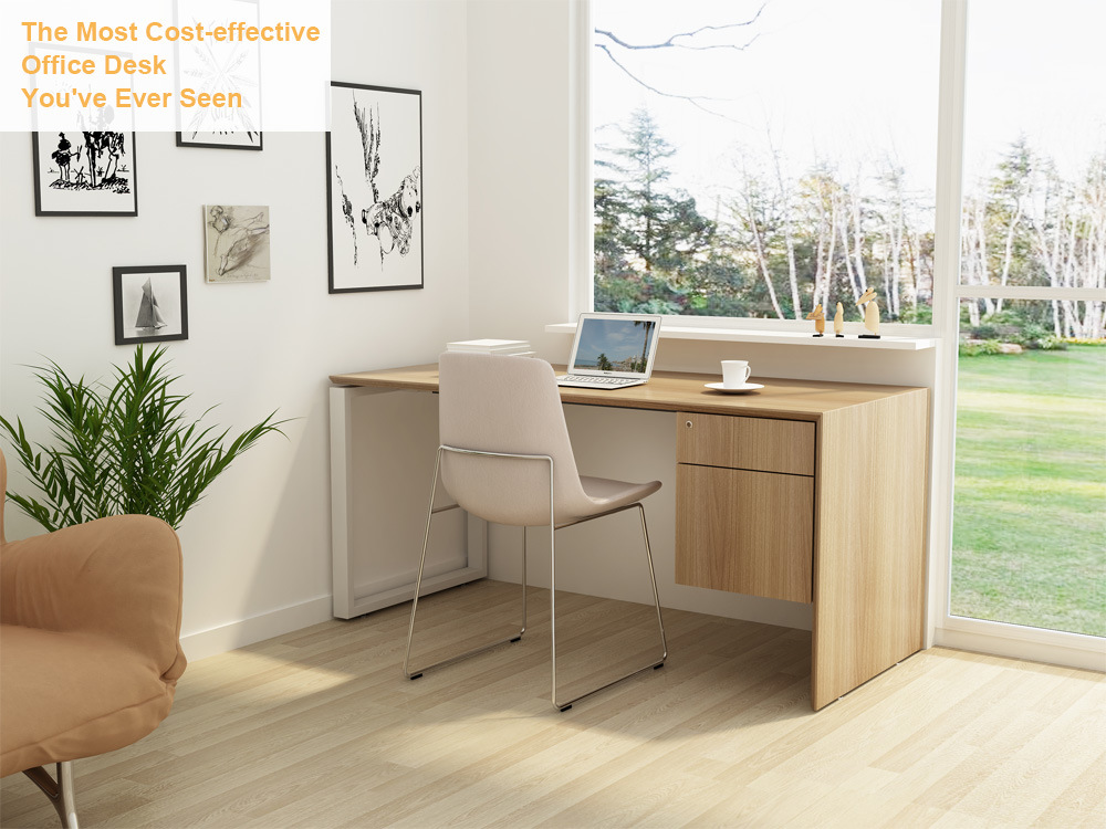 Home Furniture Office Computer Working Table Melamine Wood Writing Desk