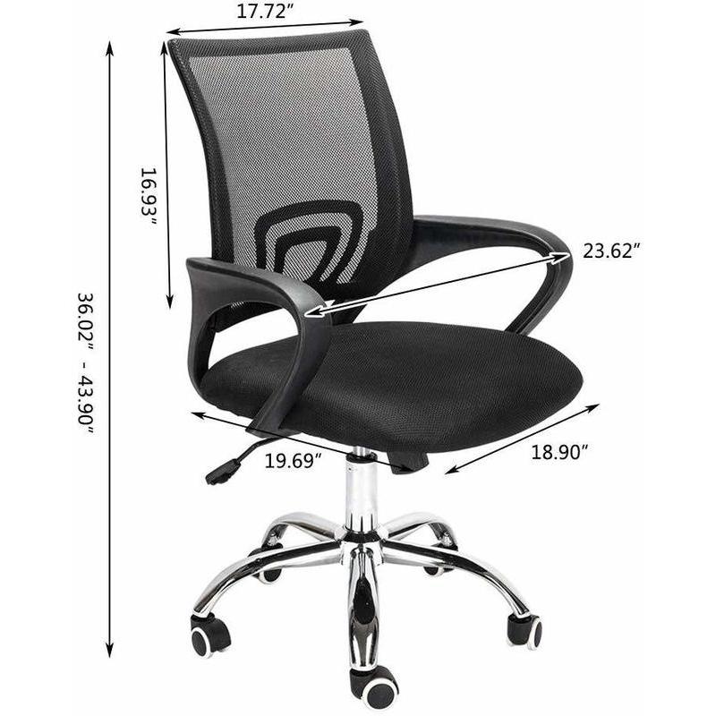 Low Back Office Chair Black Color