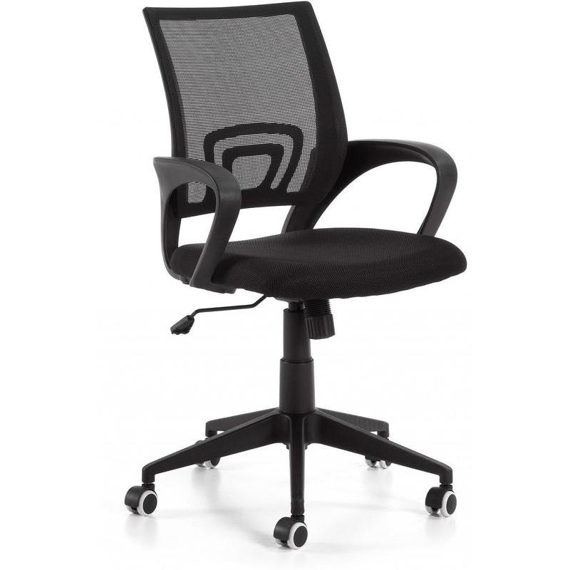 Middle Back Mesh Upholstery Operator Chair Swivel Chair