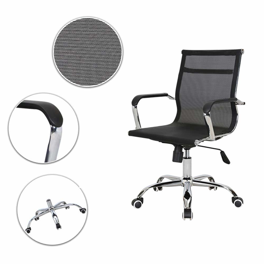 Modern Office Furniture Low Back Black Mesh Office Chair