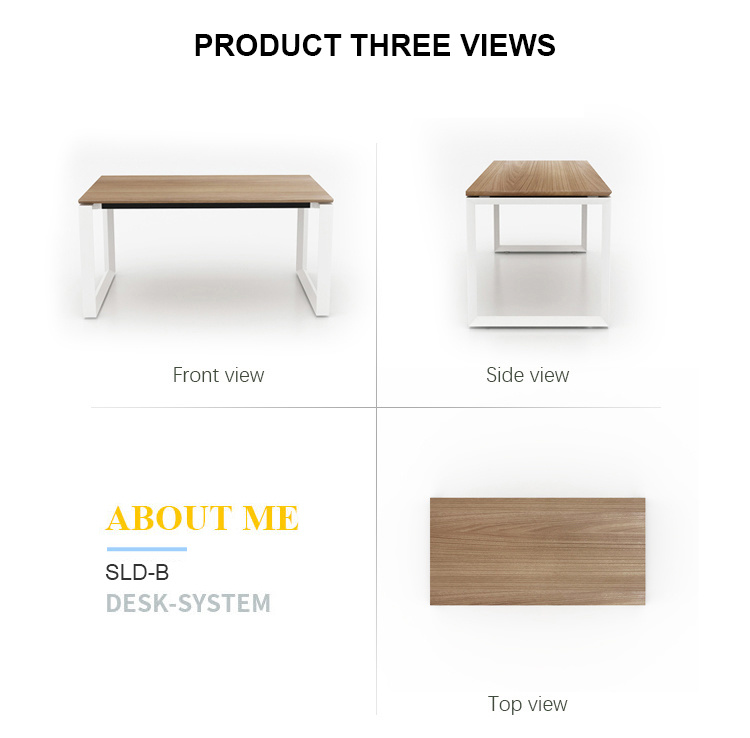 Simple Office Furniture Modern High Quality Metal Desk Frame Corner Desk