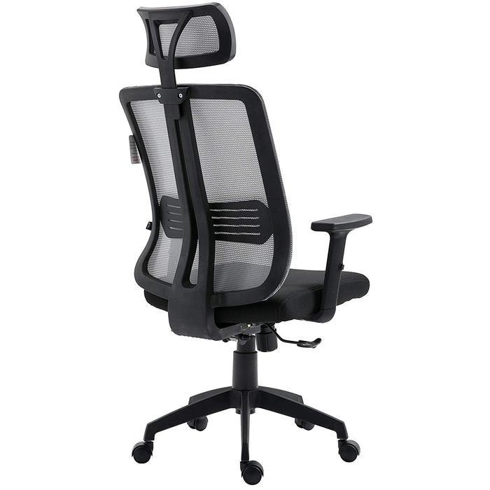 Ergonomic Office Chair Adjustable Arms Computer Chair with Headrest Reclining Home Office Desk Chairs