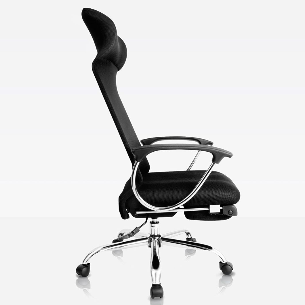 Ergonomic Office Recliner Chair with Footrest High-Back Desk Chair with Lumbar Support