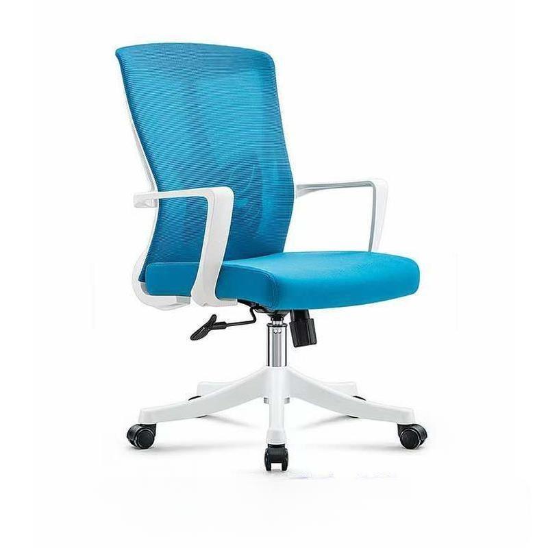 Adjustable Blue Swivel Mesh Home Office Chair