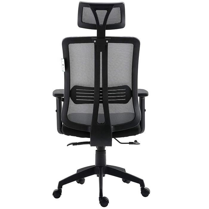 Ergonomic Office Chair Adjustable Arms Computer Chair with Headrest Reclining Home Office Desk Chairs