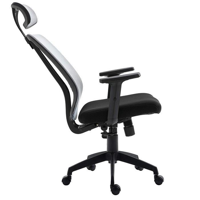 Ergonomic Office Chair Adjustable Arms Computer Chair with Headrest Reclining Home Office Desk Chairs